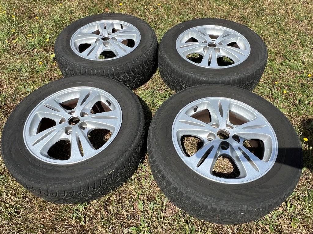 4 aluminumen velgen R16 (Ford Galaxy bj 2014), Auto-onderdelen, Banden en Velgen, Ophalen, 16 inch, Velg(en)