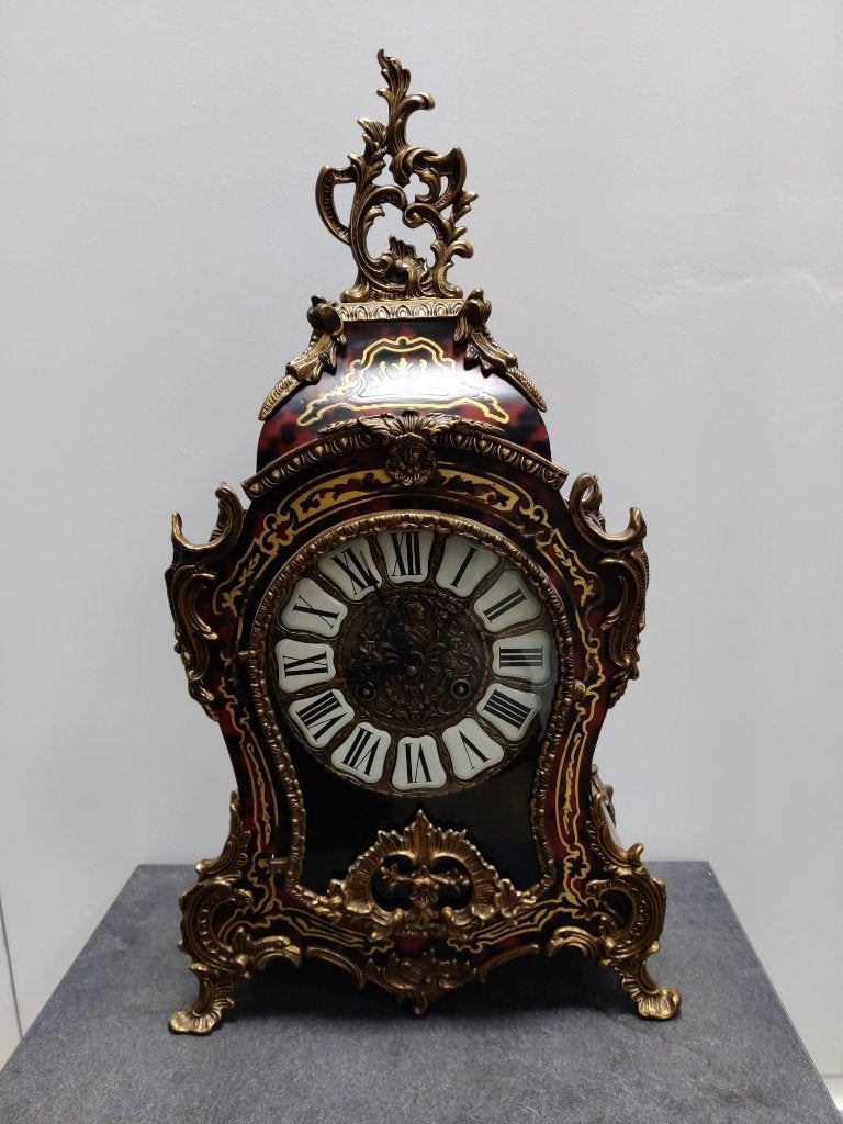 Louis XV Style Pendulum Klok, 1970s, Antiquités & Art, Antiquités | Horloges, Enlèvement