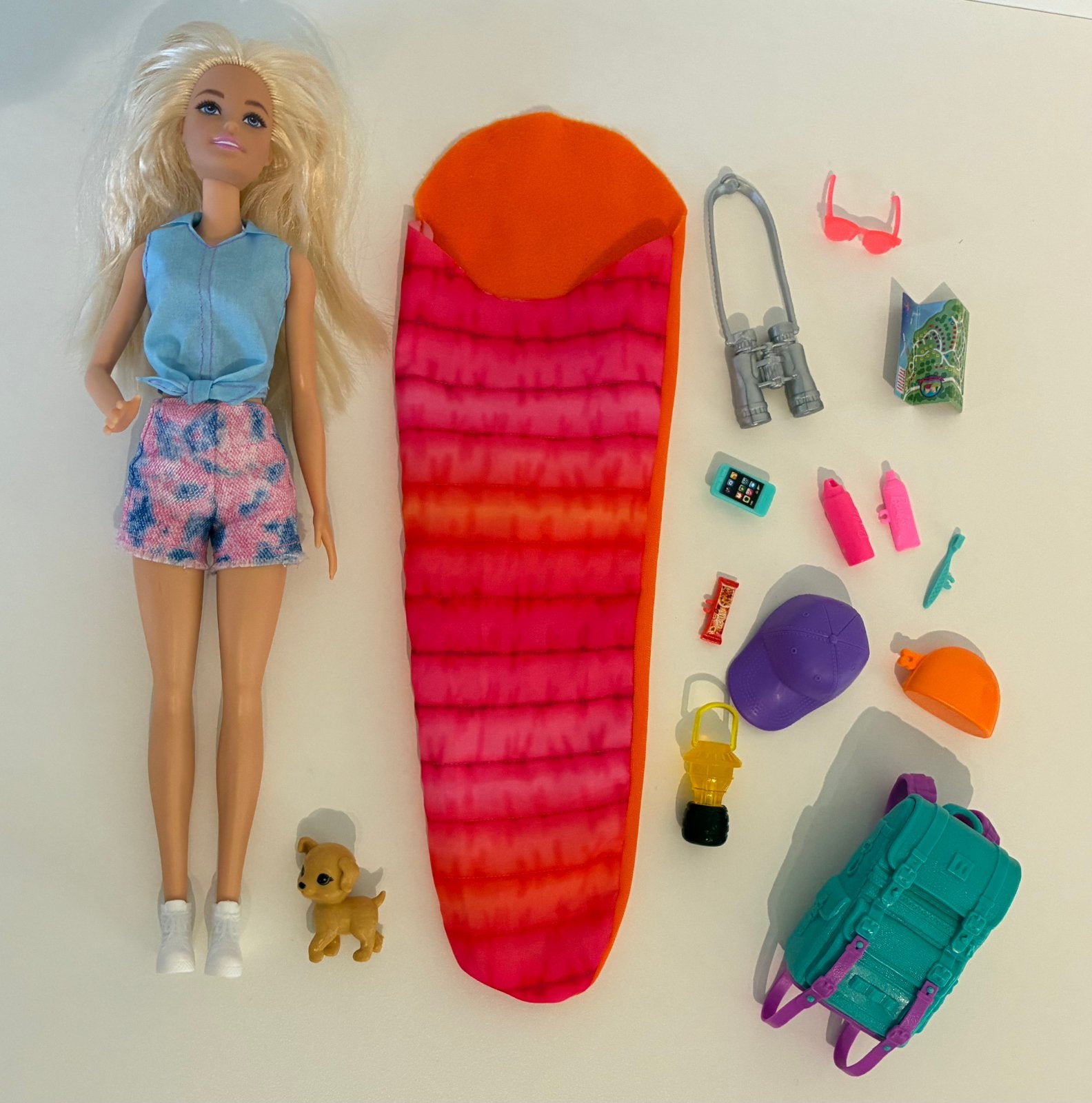 Barbie campeerset compleet, Enlèvement ou Envoi, Comme neuf, Barbie