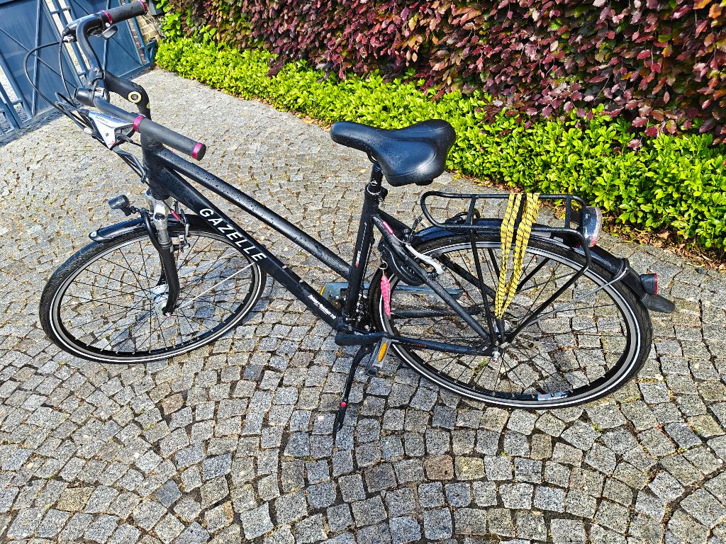 Gazelle damesfiets, Fietsen en Brommers, Ophalen, Versnellingen, Zo goed als nieuw, 50 tot 53 cm