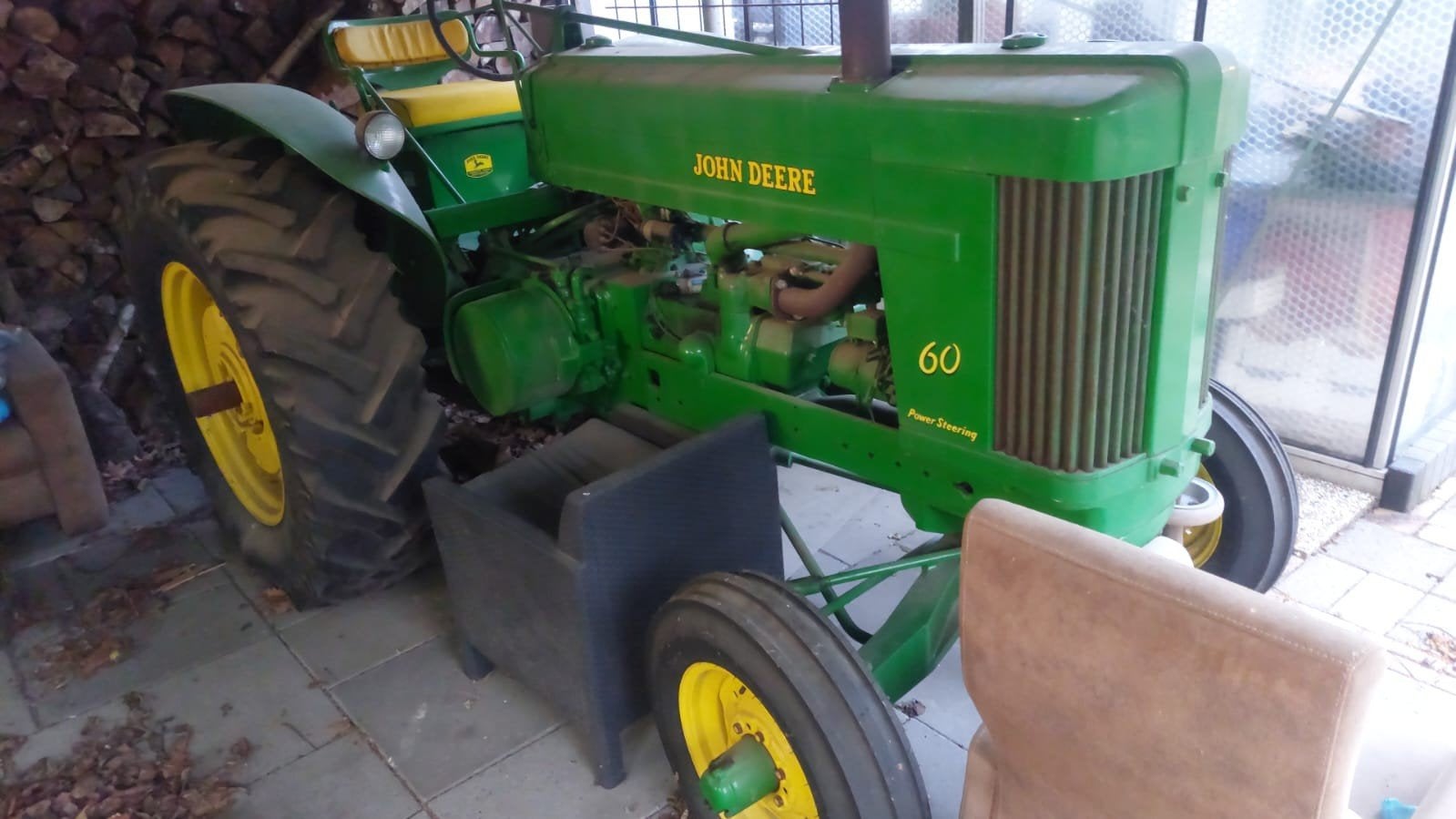 John Deere 60, massey Harris Pony, bomenwagen, zaagtafel, Articles professionnels, Agriculture | Tracteurs, Enlèvement, Fendt