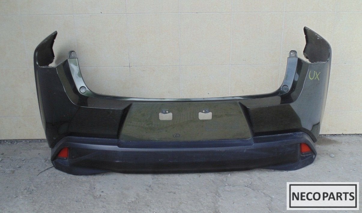 LEXUS UX 250H ACHTERBUMPER ORIGINEEL COMPLEET ALLES LEVERBAA, Gebruikt, -, Achter, -
