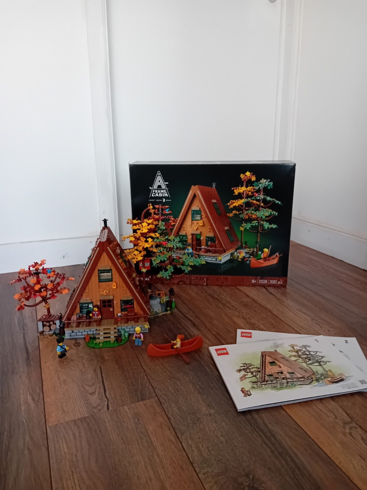 cabine à ossature lego A, Pièces supplémentaires incluses, Enlèvement ou Envoi, Lego, Ensemble complet