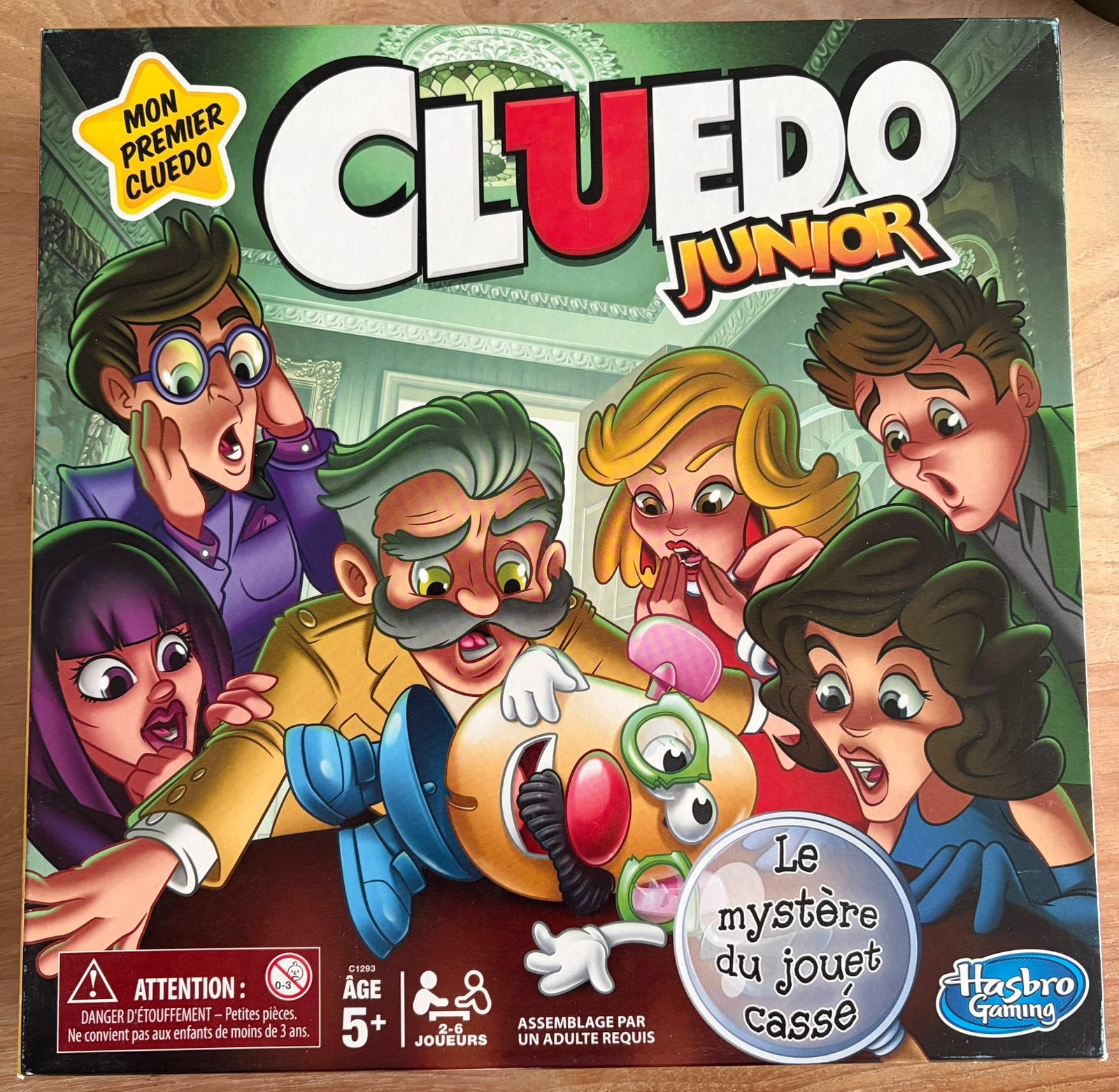 Cluedo Junior, Enlèvement, Comme neuf
