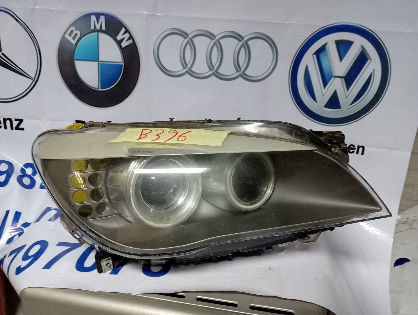 Koplamp BMW 5 Serie E60 Koplamp rechts 7182138, Auto-onderdelen, Gebruikt, -, -, Ophalen of Verzenden