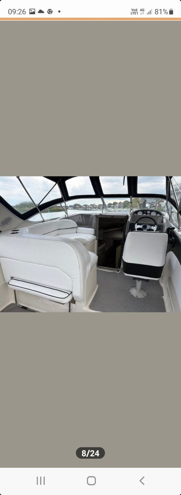 bayliner 2855 topstaat, Watersport en Boten, Ophalen, 9 m, Gebruikt, Bayliner