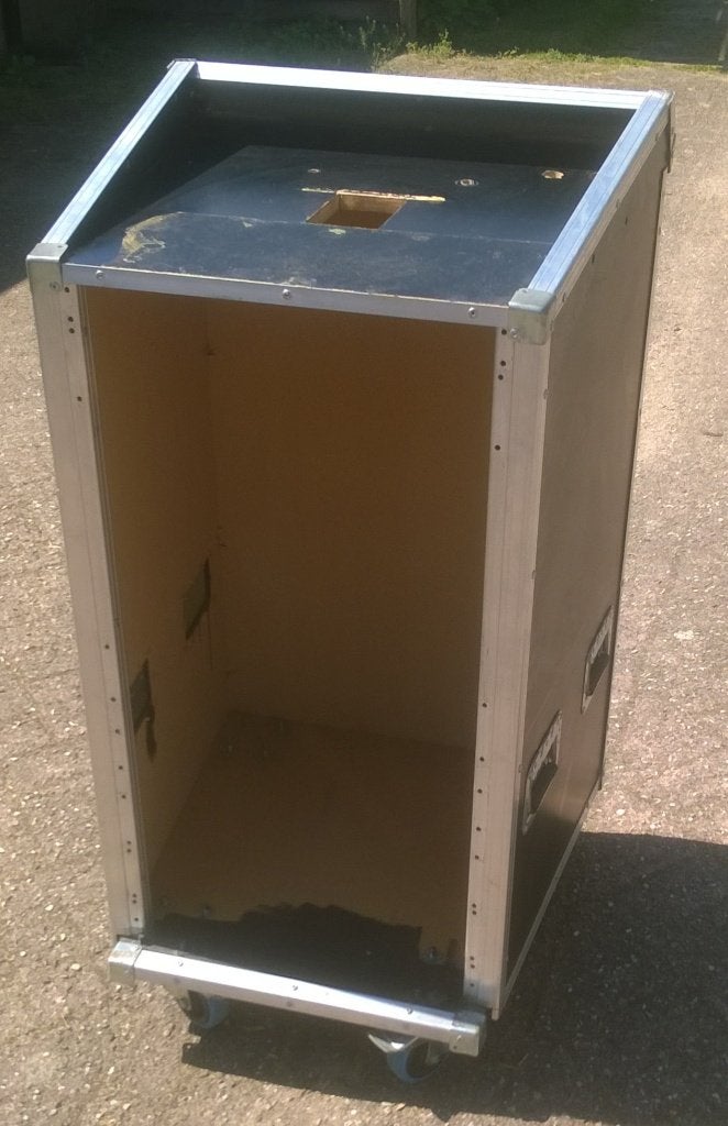 DJ-Booth op wielen 19 inch 20HE, Musique & Instruments, Enlèvement ou Envoi, Utilisé, Autres instruments, Flight case