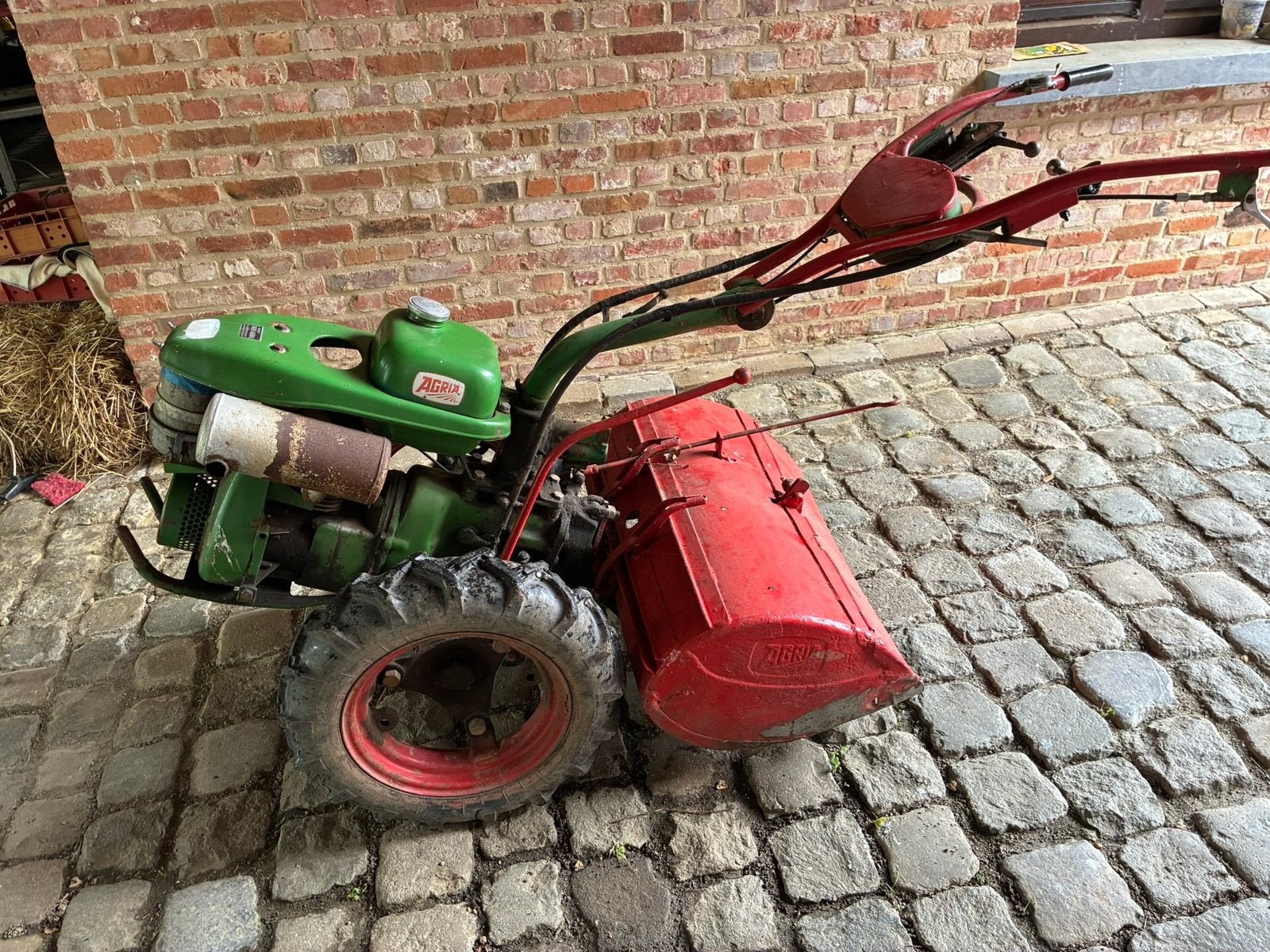 Motoculteur Agria met werktuigen, Enlèvement, Cultivateur
