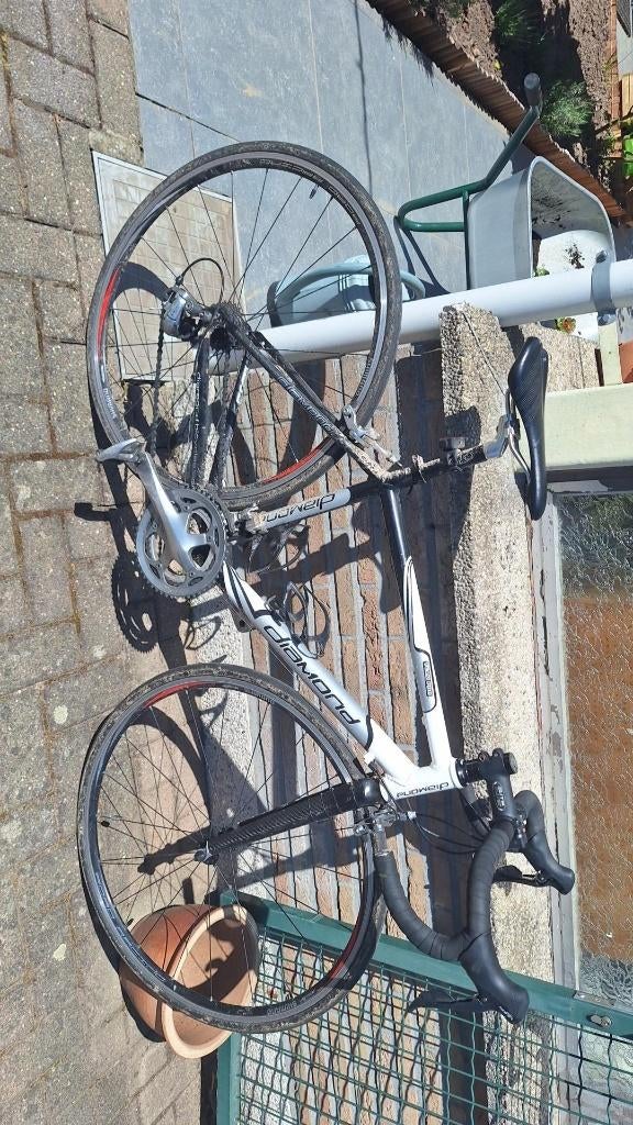 Koers fiets, Fietsen en Brommers, Fietsen | Racefietsen, Ophalen, Minder dan 10 versnellingen, Gebruikt, Carbon