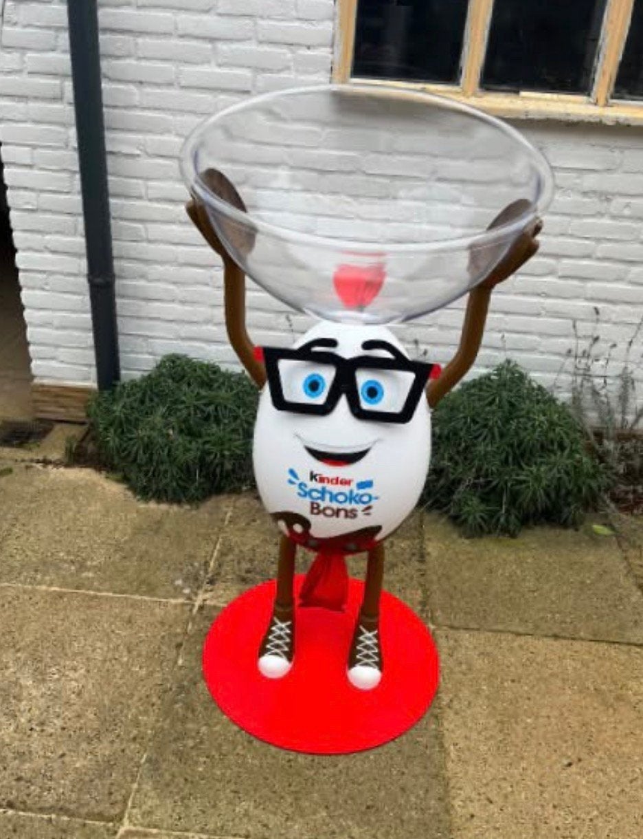 Unieke zeldzame Vintage kinder schokobons suprise ei, Ophalen, Zo goed als nieuw