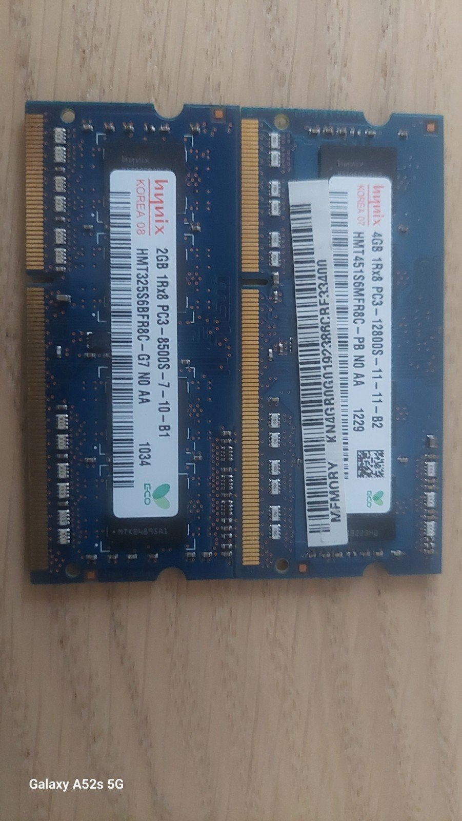 RAM hynix, Computers en Software, RAM geheugen, Gebruikt, DDR3, Ophalen of Verzenden, Laptop