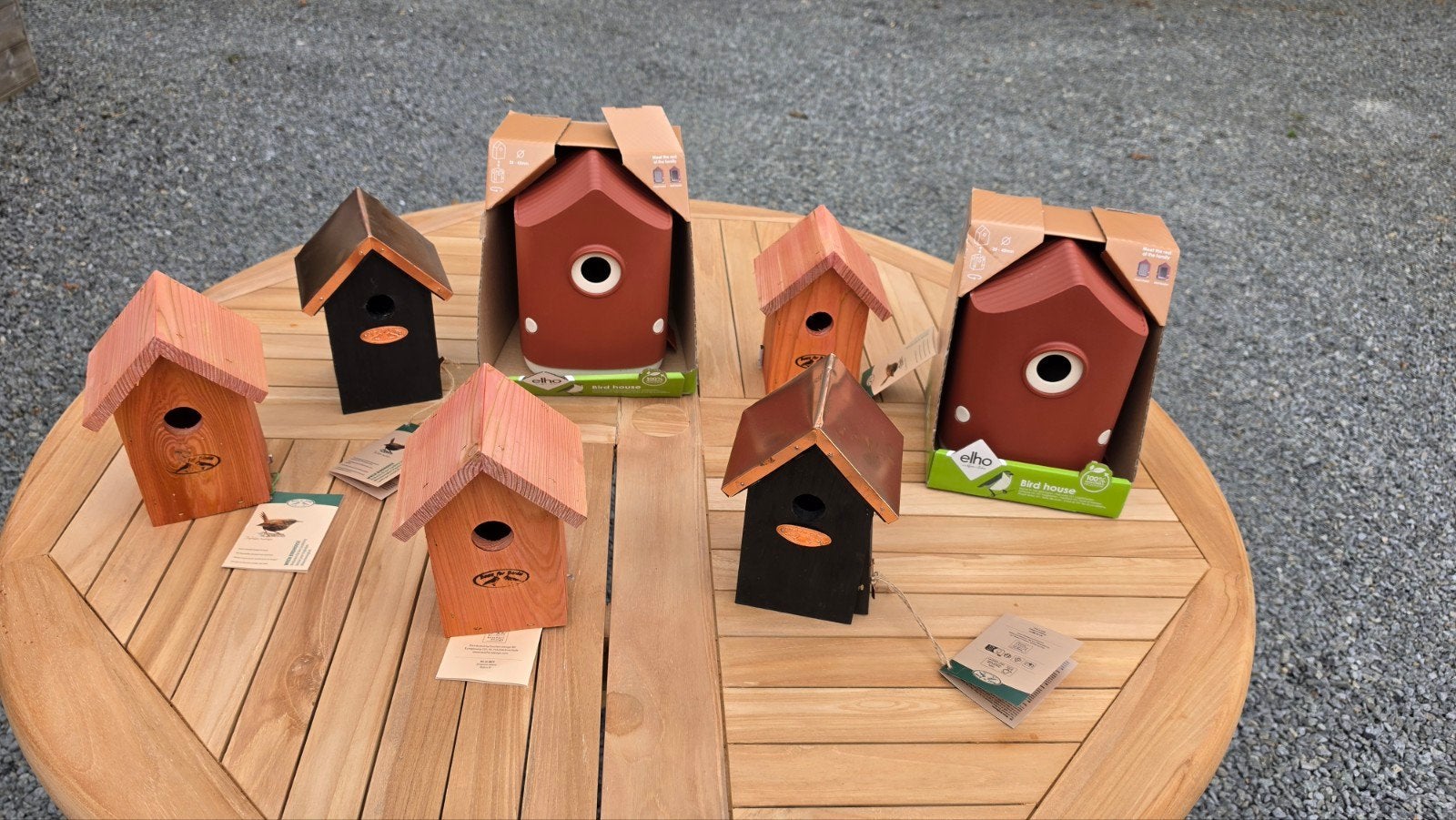 Vogelhuisje nieuw., Enlèvement