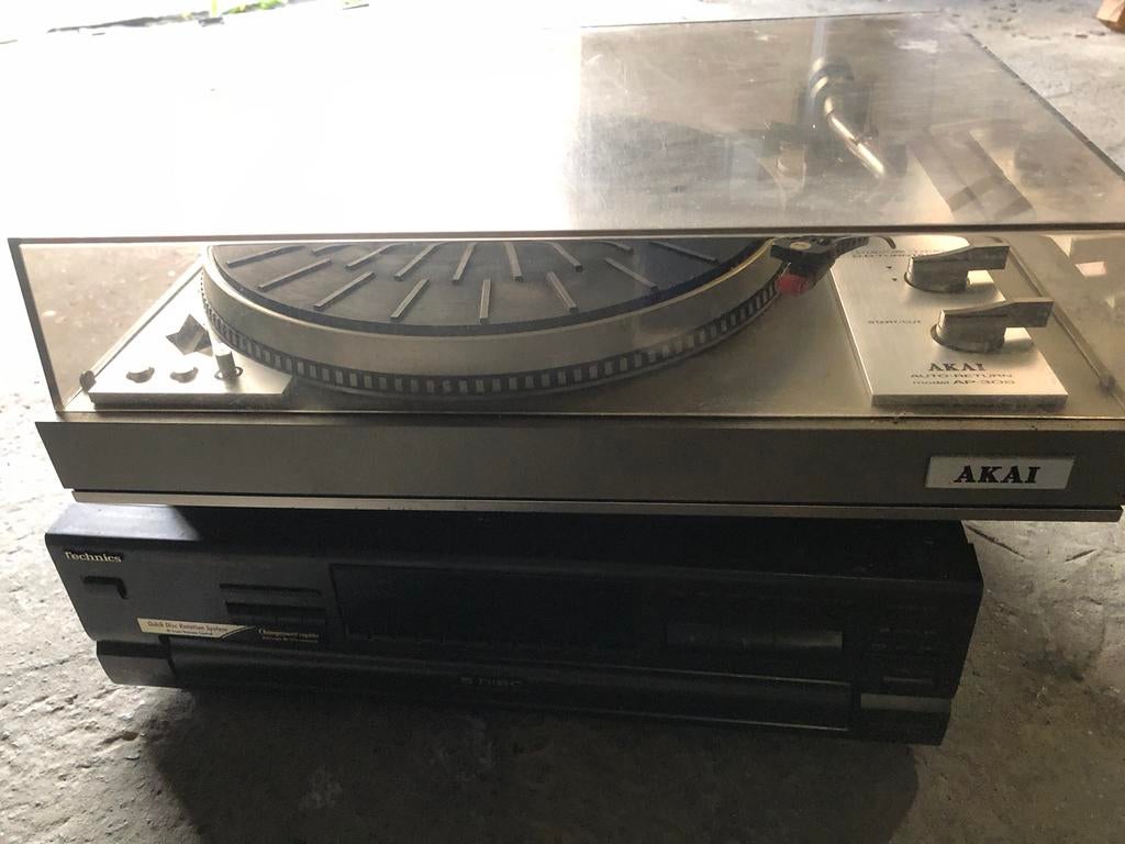 AKAI AP 306 draaitafel van 1978-1979, Audio, Tv en Foto, Platenspelers, Ophalen, Zo goed als nieuw, Akai
