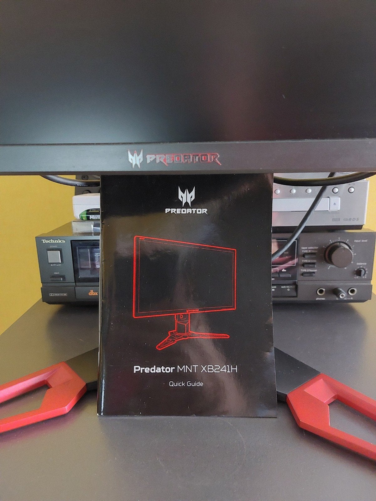 Acer Predator 24, Full HD, Minder dan 1 ms, DisplayPort, 151 t/m 200 Hz