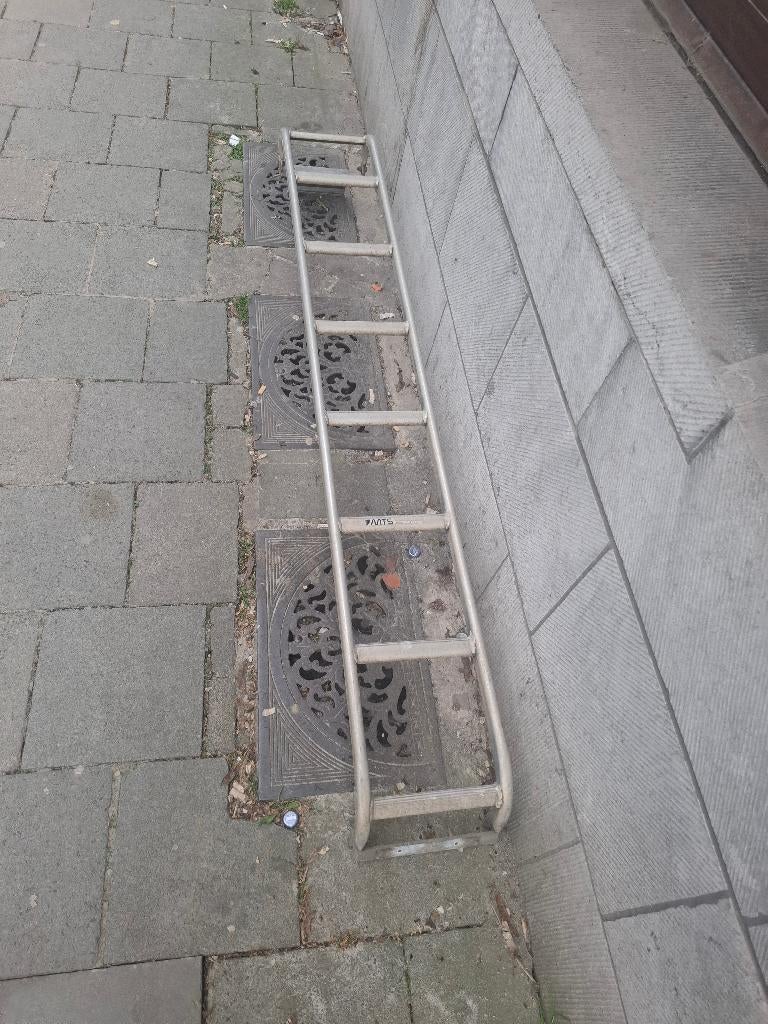 Echelle aluminium camionnette, Ophalen, Gebruikt, Ladder