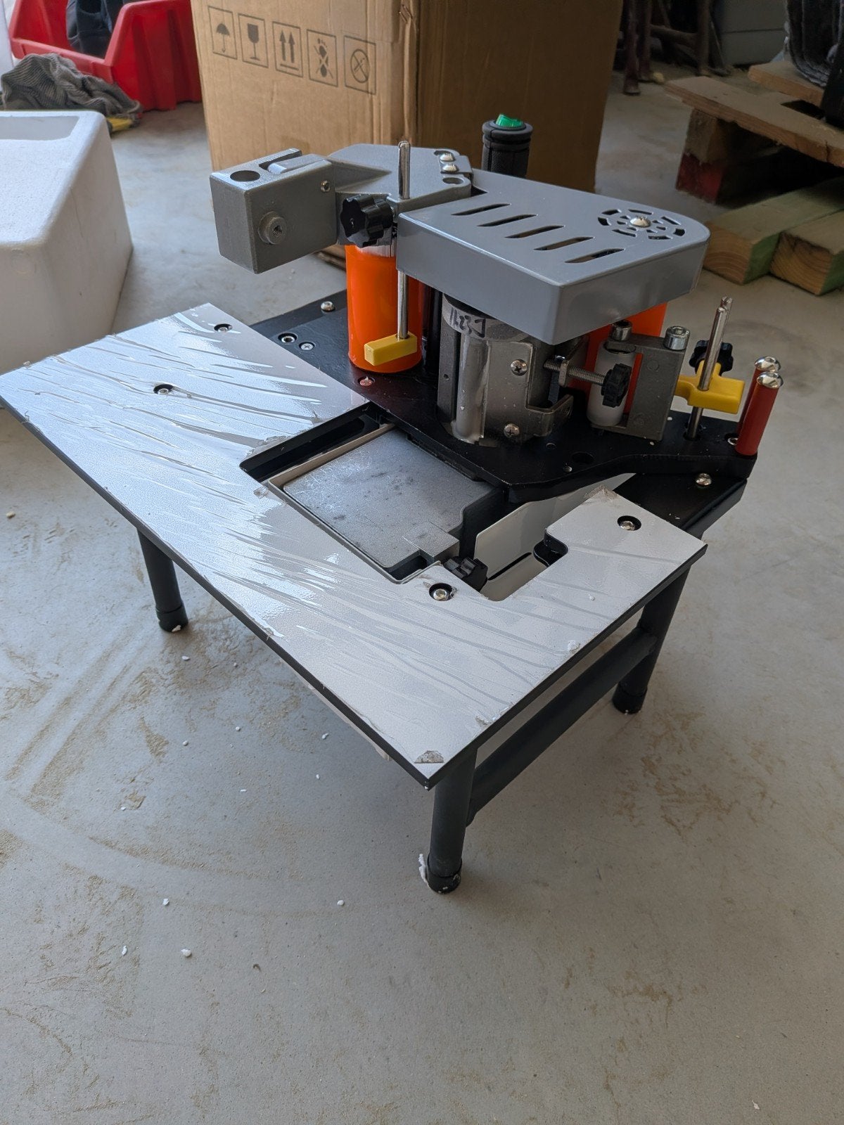 Draagbare kantenlijmer / kantenaanlijmmachine, Doe-het-zelf en Bouw, Ophalen