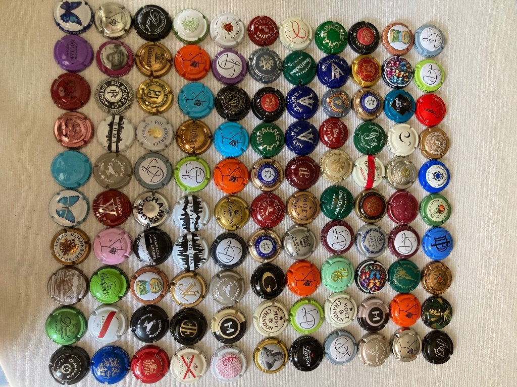 Champagnecapsules, Ophalen