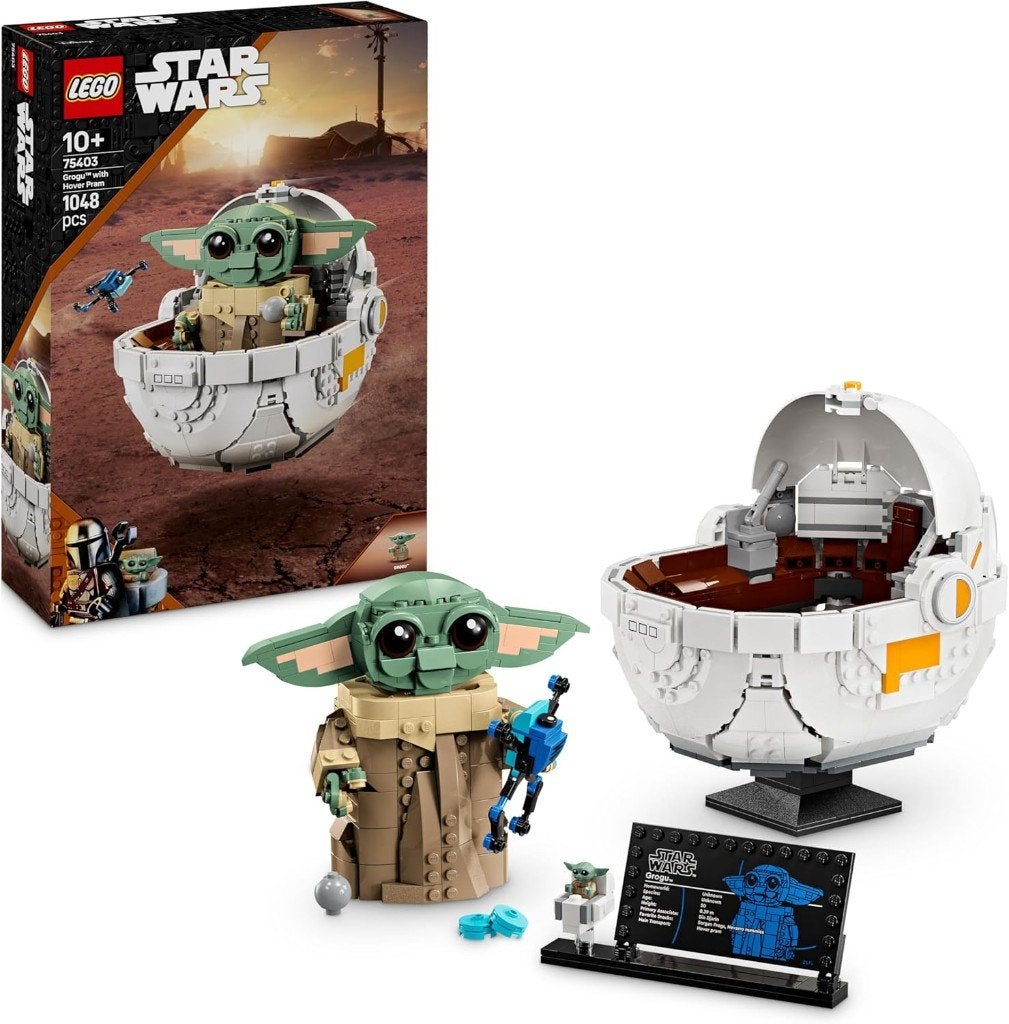 Neuf - Lego Star Wars - Grogu et son landau (75403), Enfants & Bébés, Jouets | Duplo & Lego, Neuf, Lego, Ensemble complet, Accessoires inclus