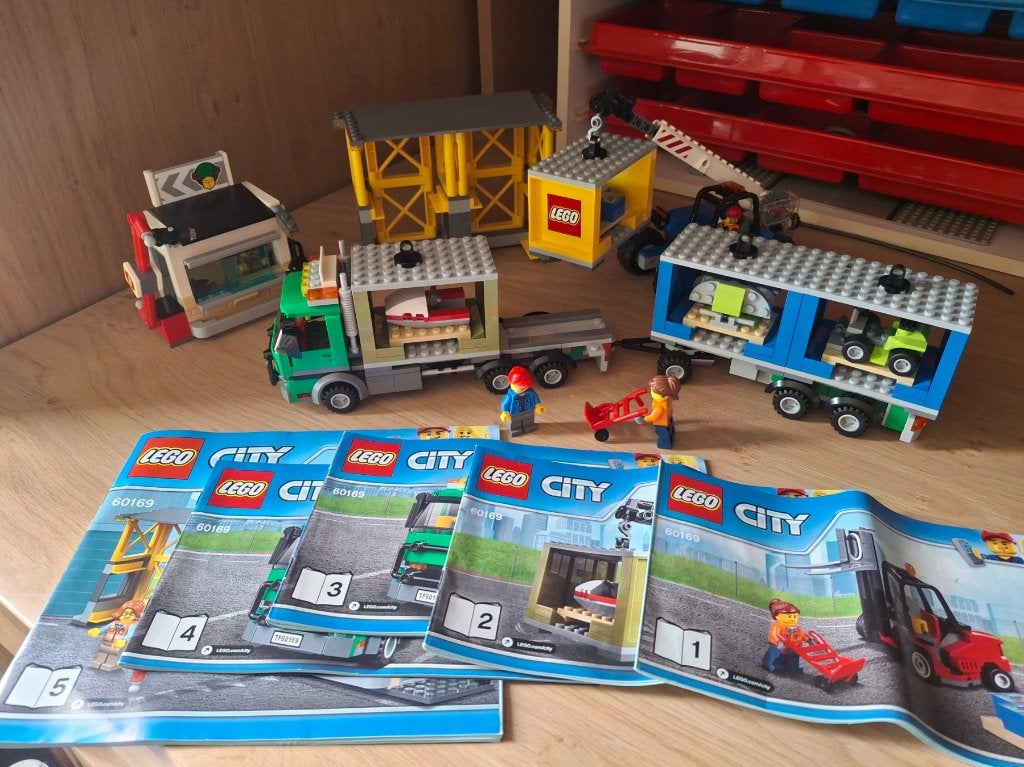 Lego - 60169 - Cargo Terminal, City, Lego, Ophalen of Verzenden, Zo goed als nieuw