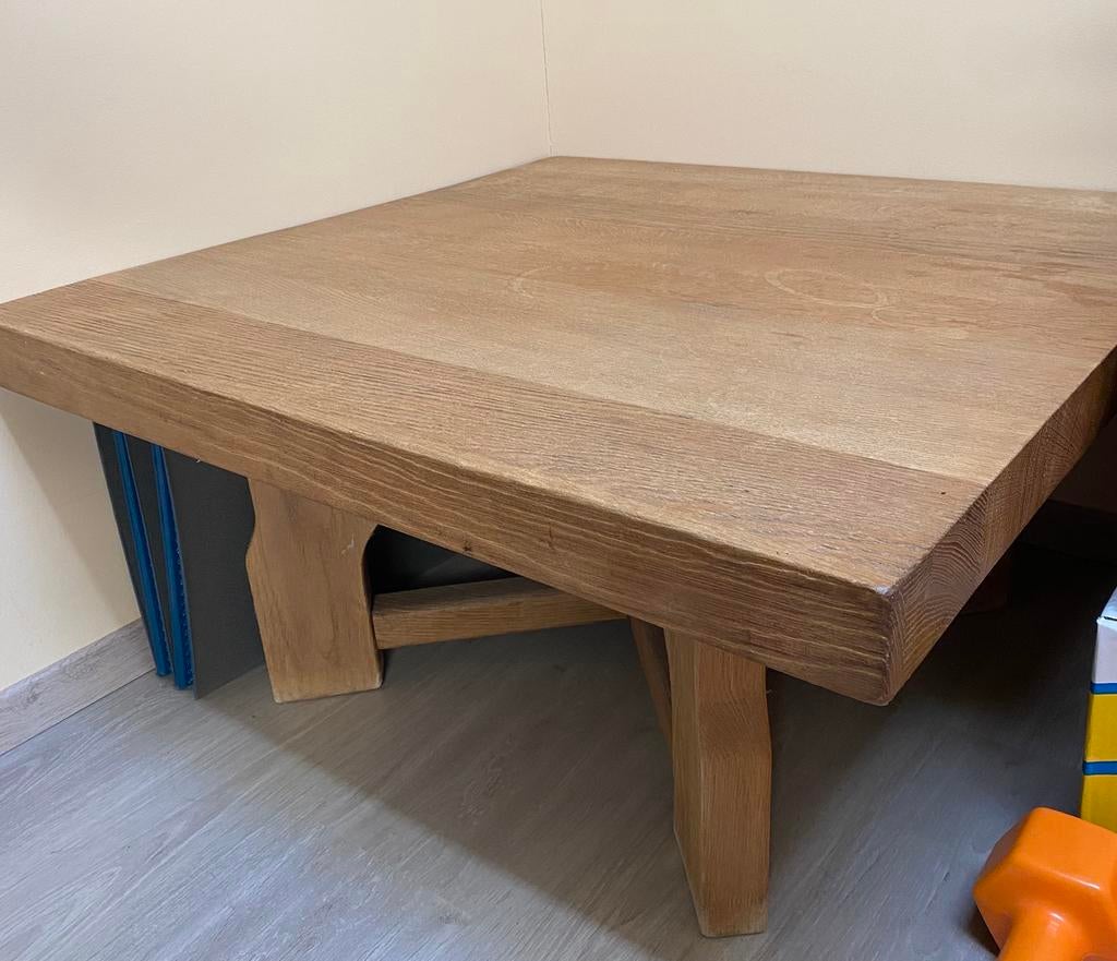 Mooie landelijke bijzettafel, Huis en Inrichting, Tafels | Bijzettafels, Ophalen, Zo goed als nieuw