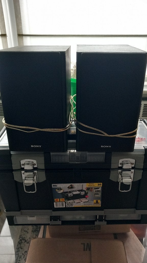 sony luidsprekers, Ophalen, Stereo speakers, Zo goed als nieuw, Sony
