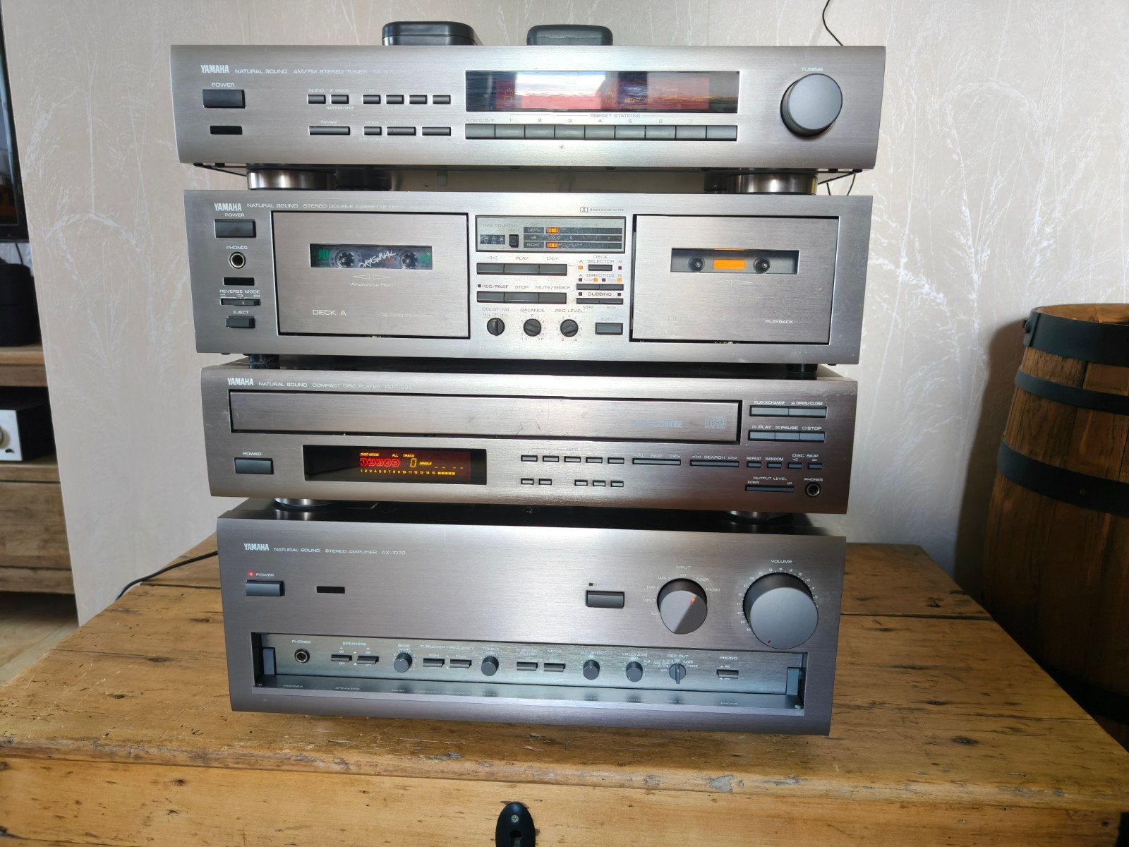 Yamaha set, Audio, Tv en Foto, Stereoketens, Ophalen of Verzenden