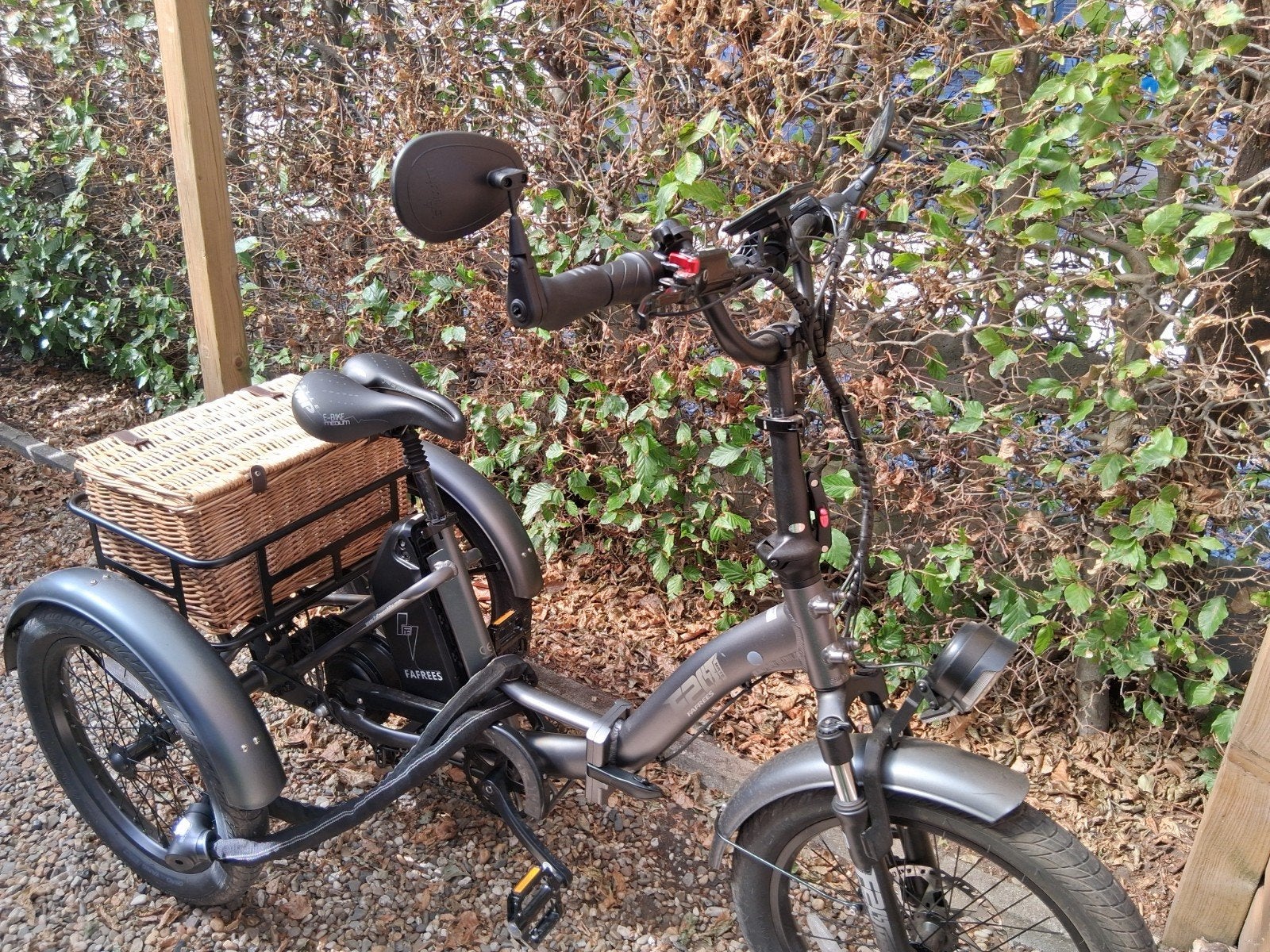 electrische driewieler inklapbaar, Enlèvement