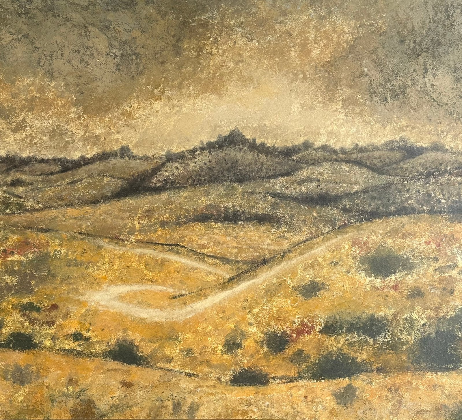 Groot schilderij, guache van Gust Smet, Verzamelen, Postkaarten | Buitenland, Ophalen