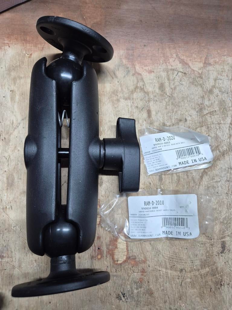 Ram mount D 201 u en 202u, Ophalen