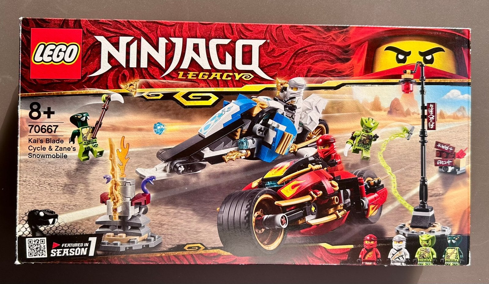 Lego Ninjago, Lego, Ophalen of Verzenden, Zo goed als nieuw, Compleet