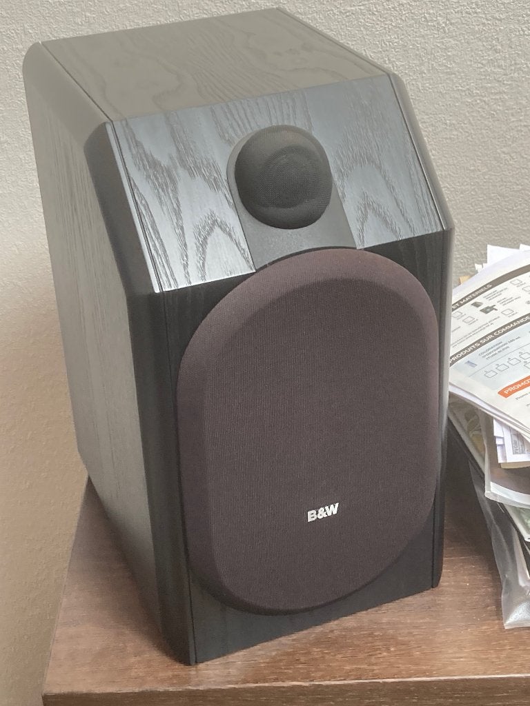 B&W. CDM1, TV, Hi-fi & Vidéo, Neuf, Enceinte d'étagère, Bass-reflex, 60 à 120 watts