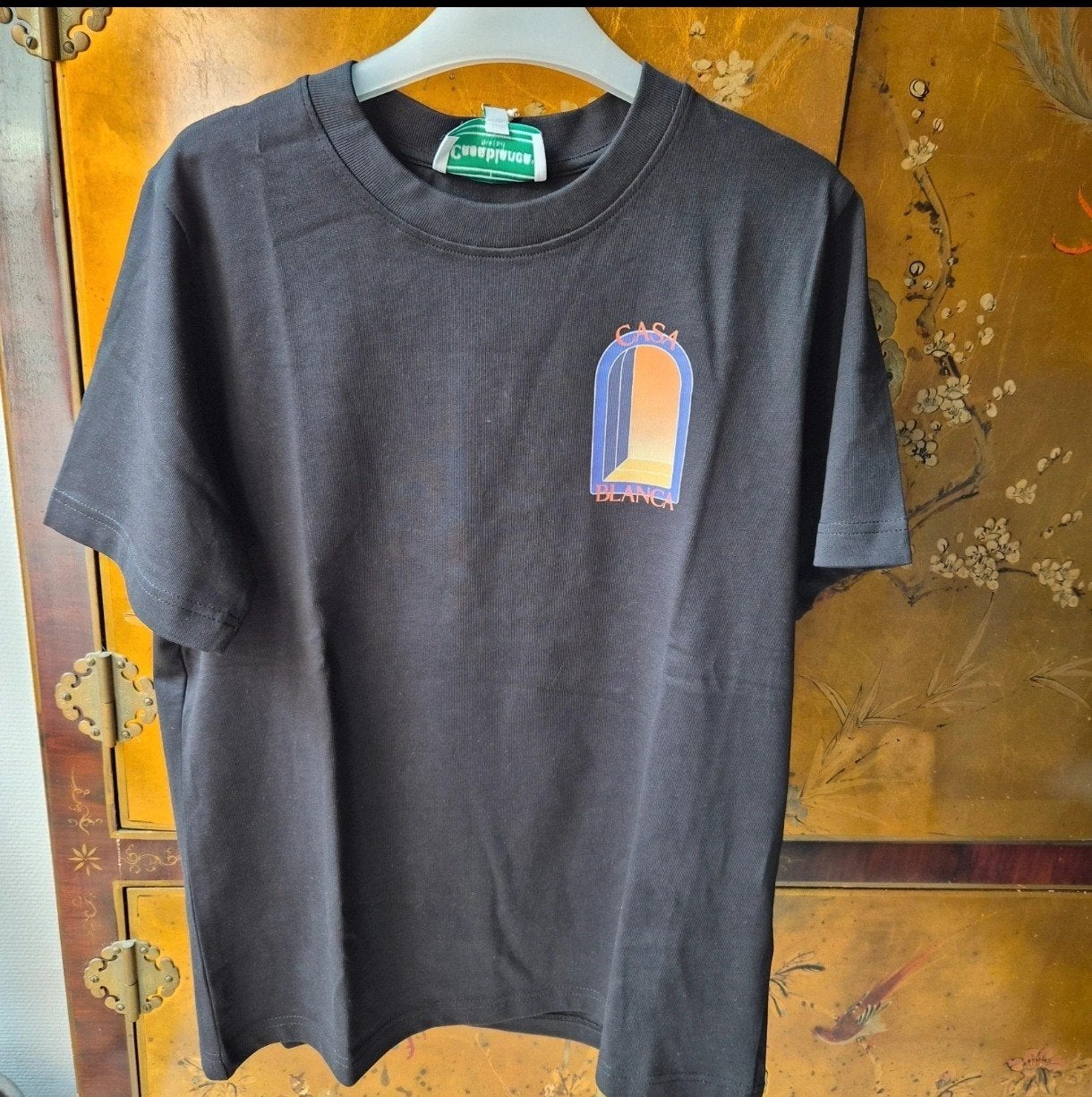 Tee-shirt Casa Blanca black jersey. L'arche de nuit, Kleding | Heren, Casablanca, Zwart, Nieuw, Ophalen of Verzenden