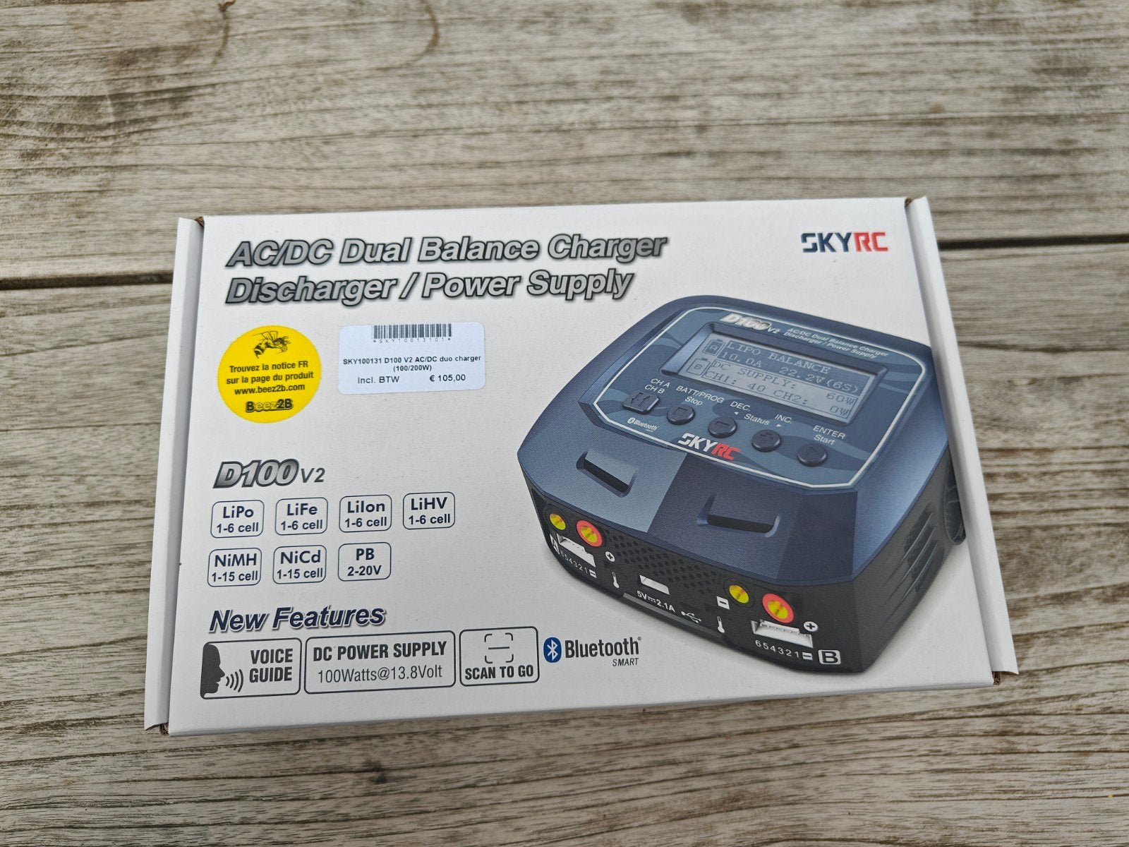 SkyRC D100 v2 Acculader (LiPo, NiMH, etc.) – Dual Charger, Hobby & Loisirs créatifs, Modélisme | Radiocommandé & Téléguidé | Autre