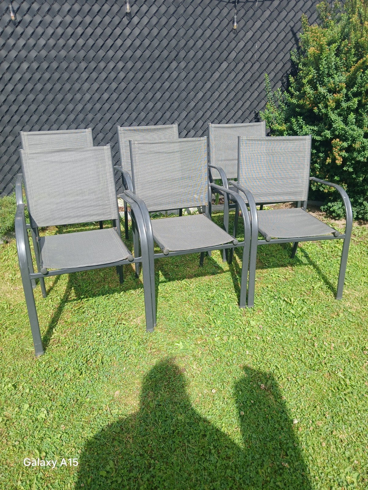 Tuinstoelen, Ophalen