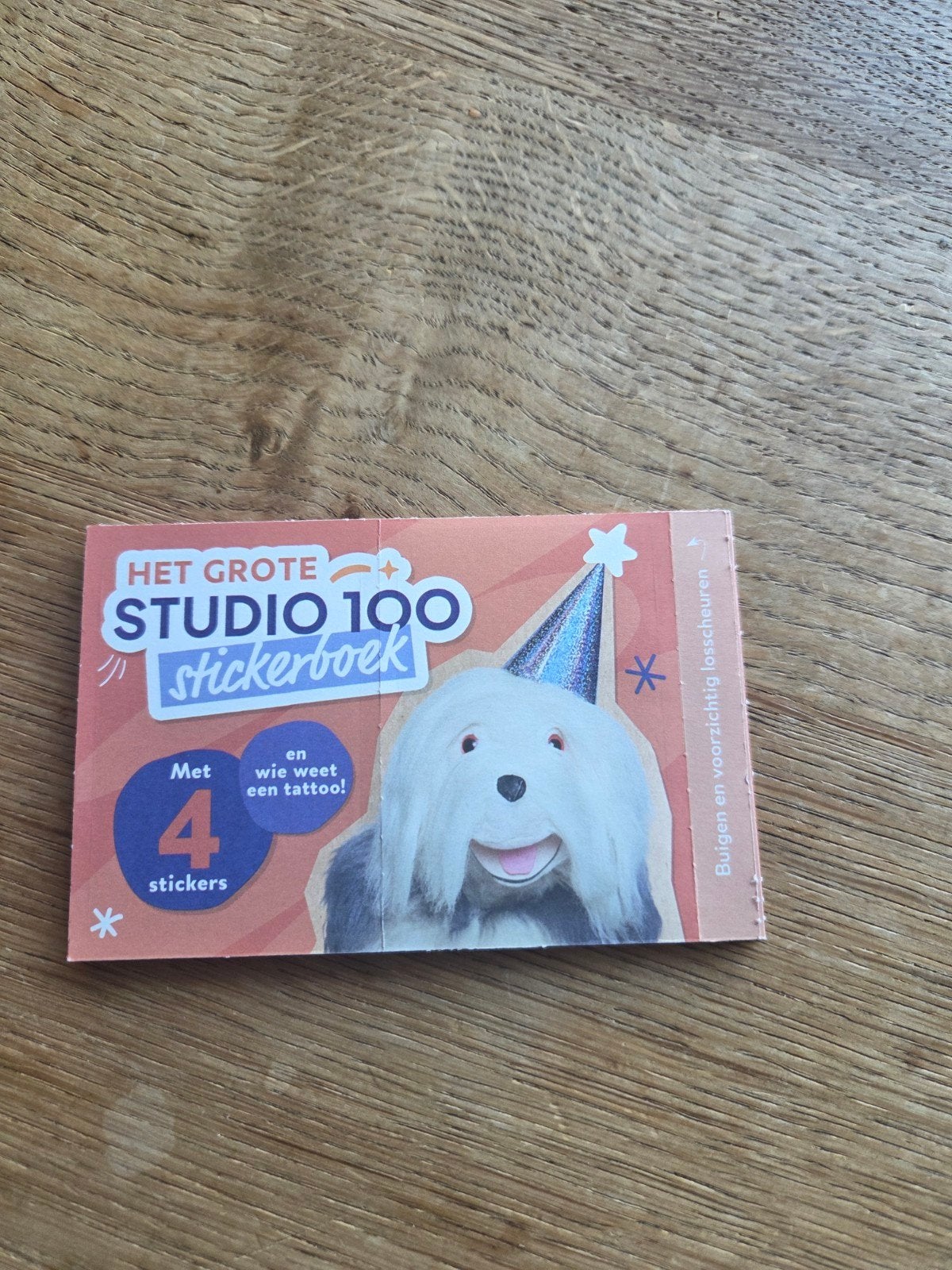 Stickers STUDIO 100, Ophalen
