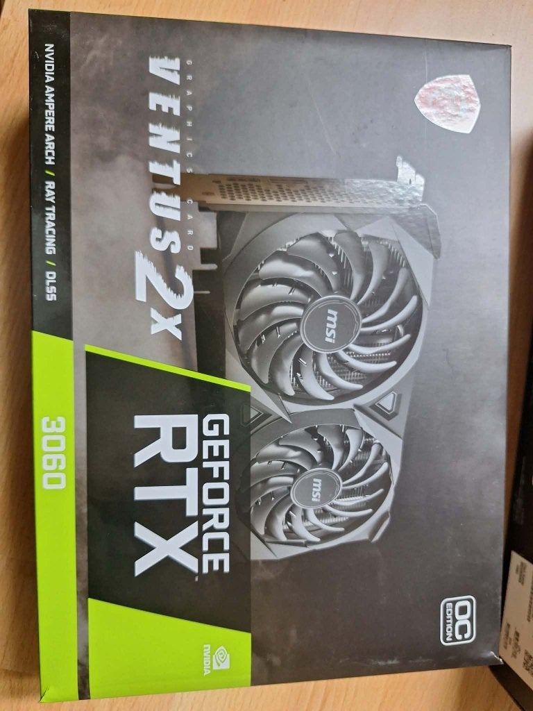 MSI GeForce RTX 3060 Ventus 2X 12GB GDDR6, Computers en Software, GDDR6, PCI-Express 4, Ophalen of Verzenden, Zo goed als nieuw