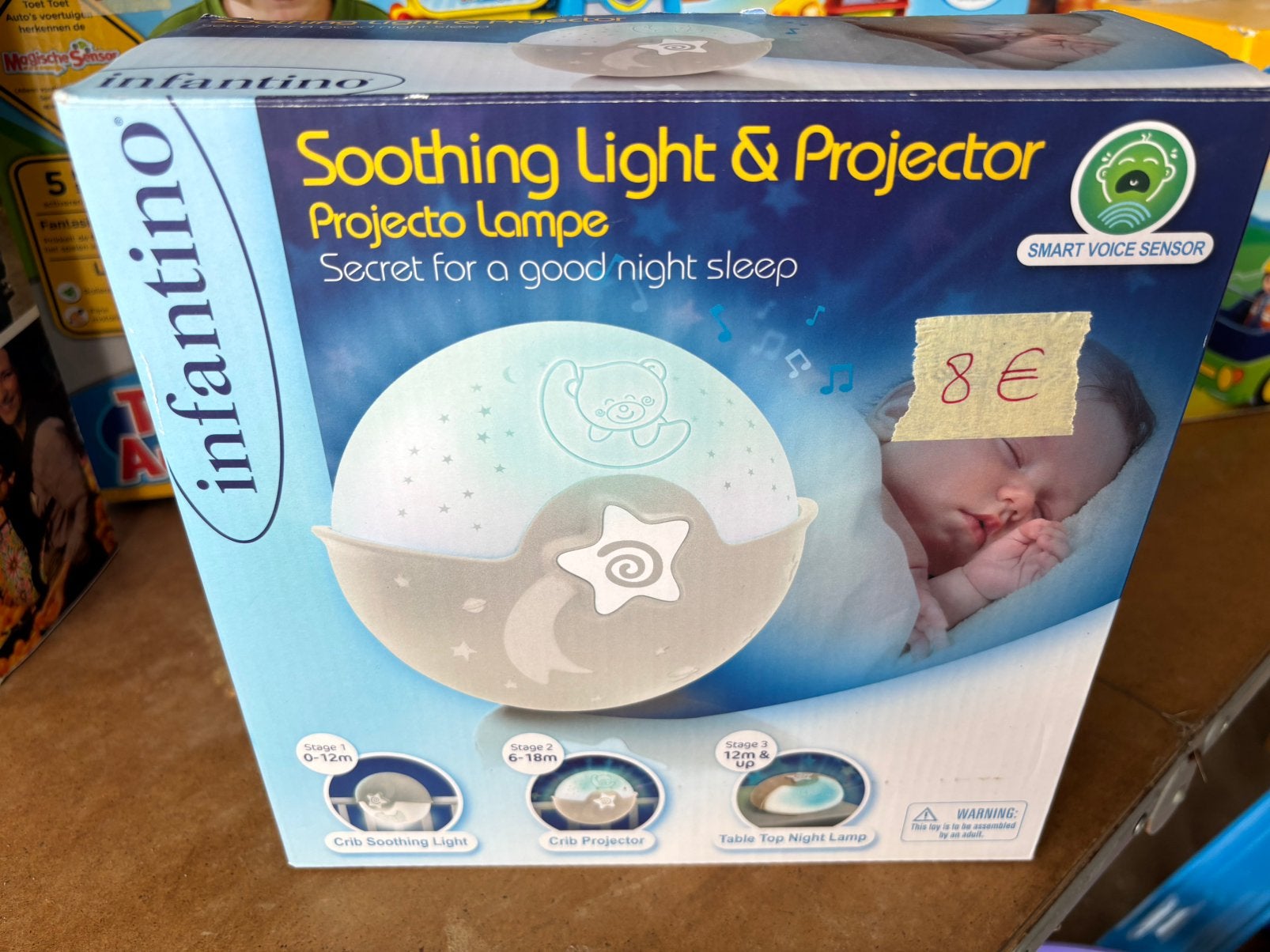 Baby nachtlampje, Kinderen en Baby's, Ophalen, Zo goed als nieuw, Overige merken, Lamp