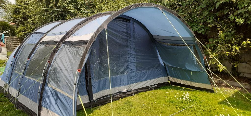 Tent 6 personen, Caravans en Kamperen, Tenten, Ophalen, Zo goed als nieuw, Tot en met 2