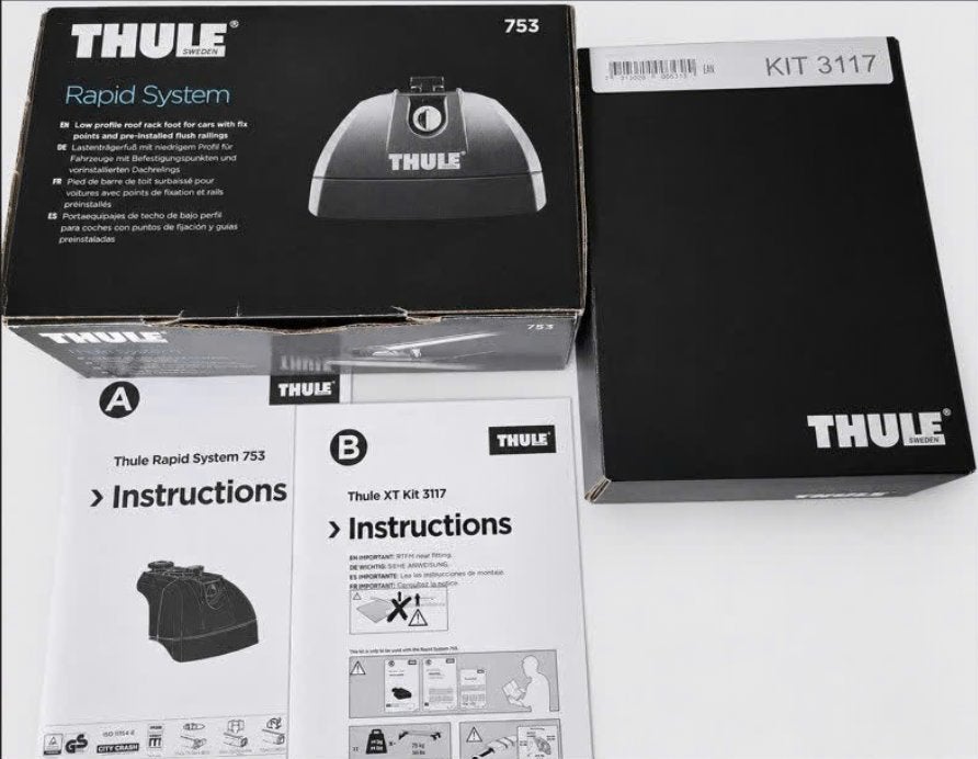 Thule 753 Beenset + 3117 poten, Ophalen of Verzenden, Nieuw