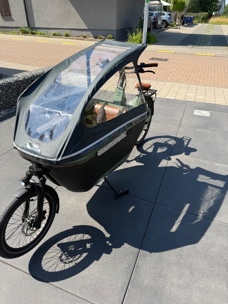 Bakfiets Lovens groen -bruin, Autres marques, Électrique, Enlèvement, Utilisé