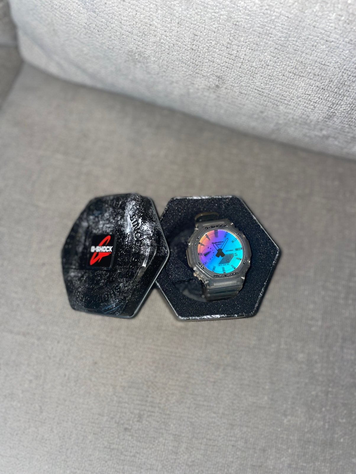 Montre G-shock, Collections, Flippos, Enlèvement
