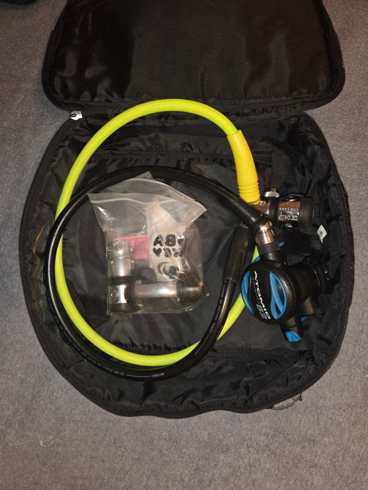 Atomic set 2x 1ste trap en 1 x 1ste trap +tas+inflatorslang, Ophalen of Verzenden, Zo goed als nieuw, Overige typen