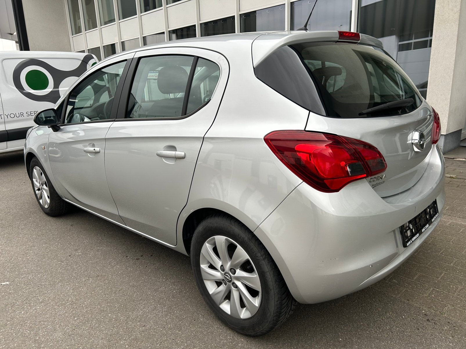 Opel Corsa E 1.2i / Airco / 81000 km / perfecte staat, Argent ou Gris, Achat, Euro 6, Entreprise
