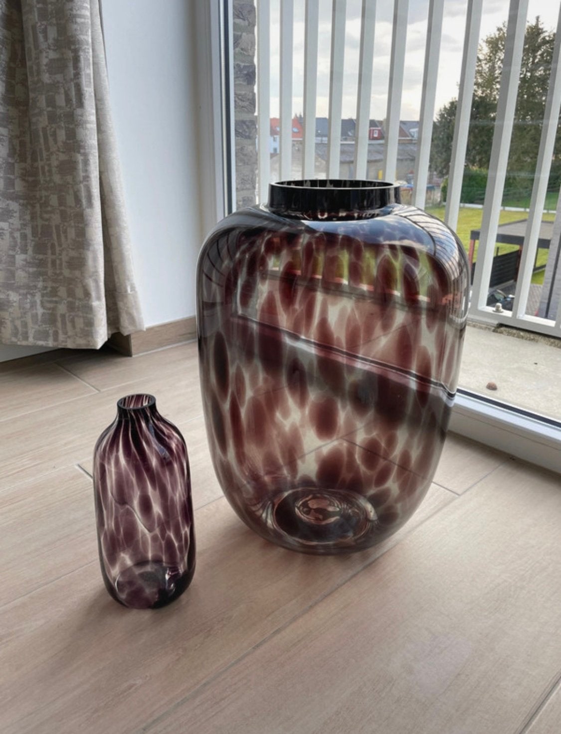 Vazen, Huis en Inrichting, Ophalen, Zo goed als nieuw, Glas