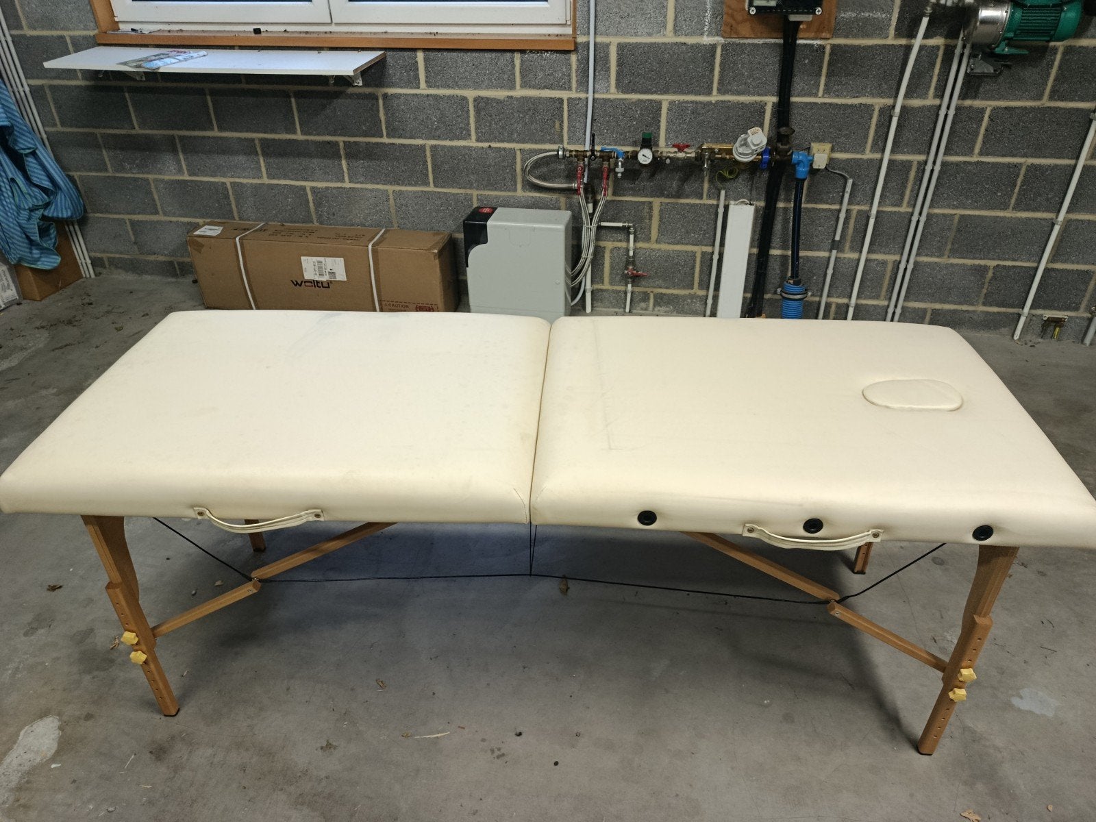 table de massage portable avec housse, Ophalen, Zo goed als nieuw, Massagetafel