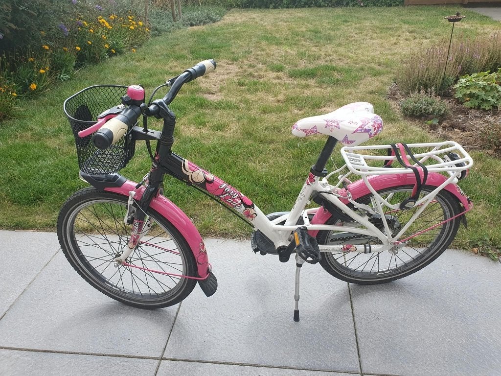 Kinderfiets Loekie 20 inch, Ophalen, 20 inch of meer, Gebruikt, Velgrem