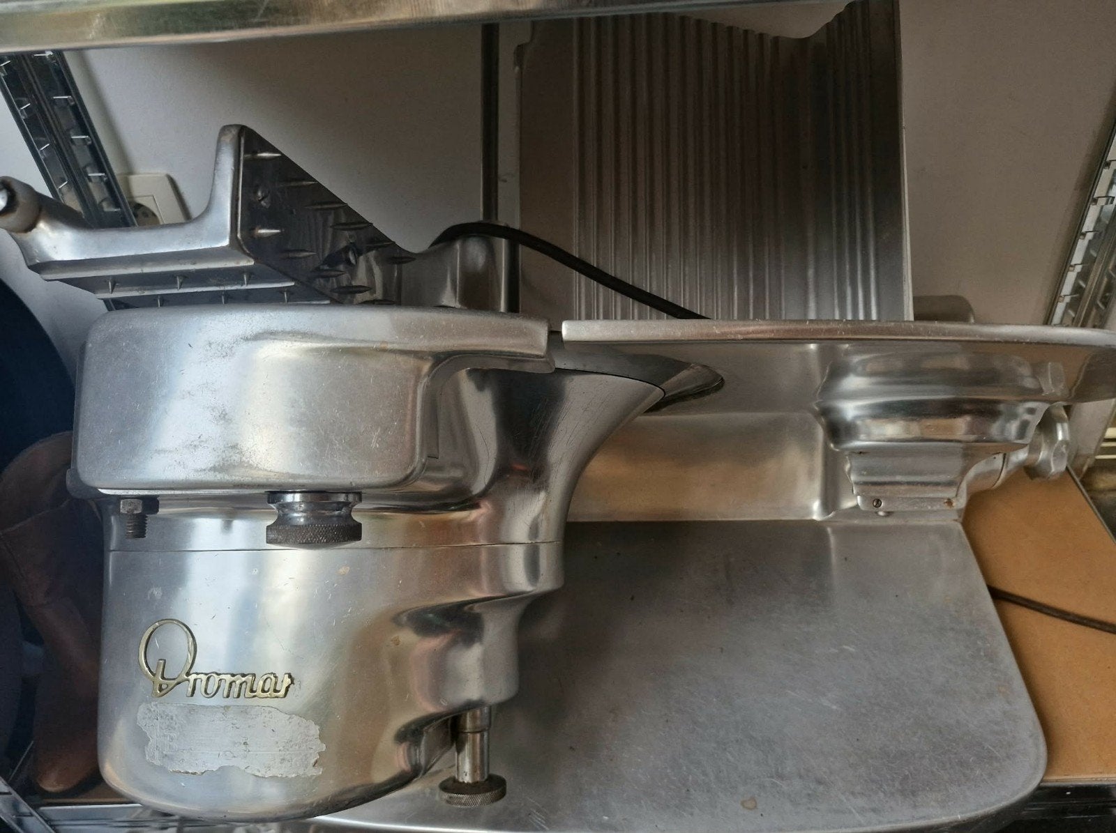 vlees snijmachine, Enlèvement