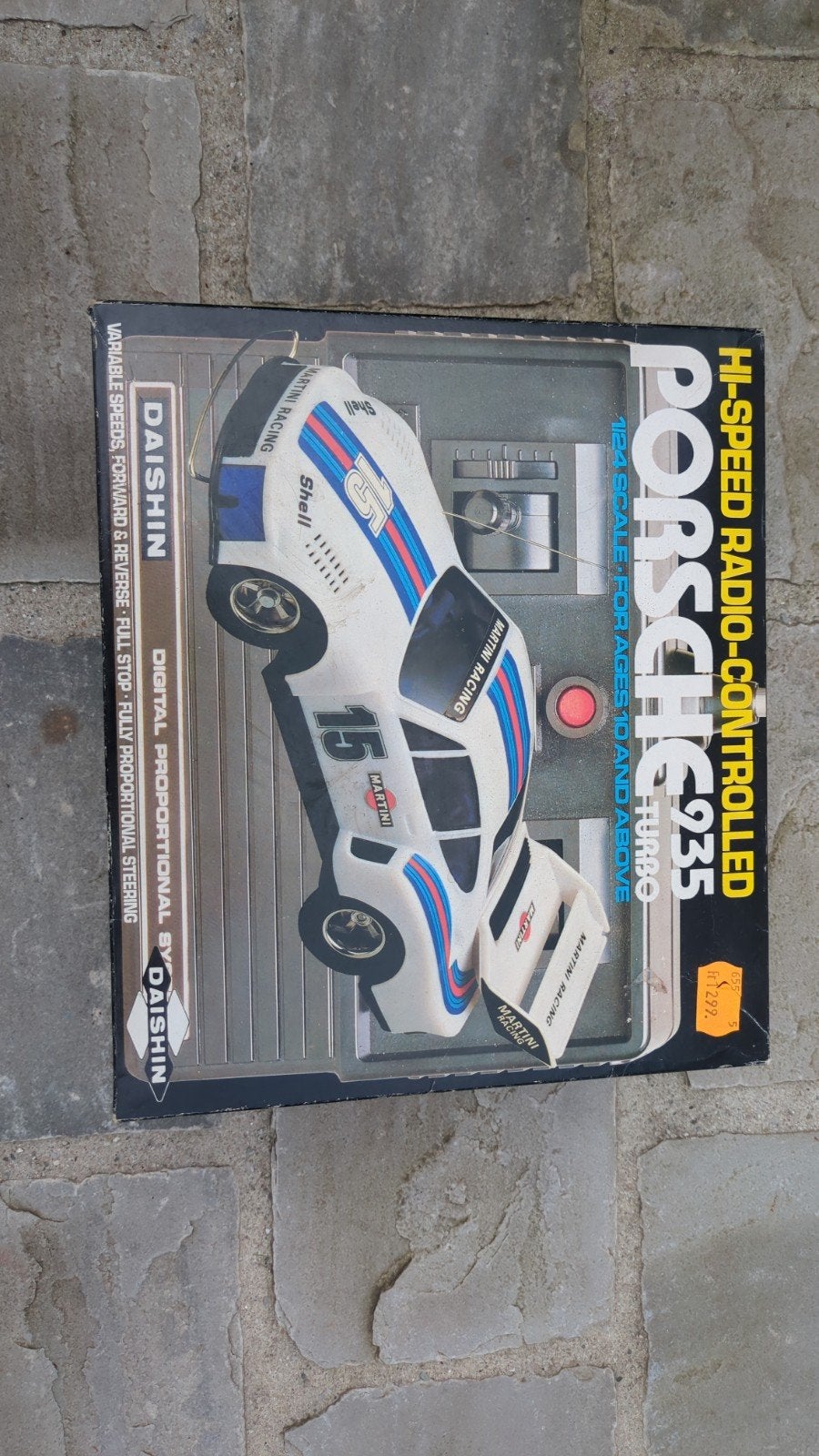 Vintage Hi-Speed RC Porsche 935 Turbo Martini - Met Doos, Ophalen of Verzenden, Zo goed als nieuw