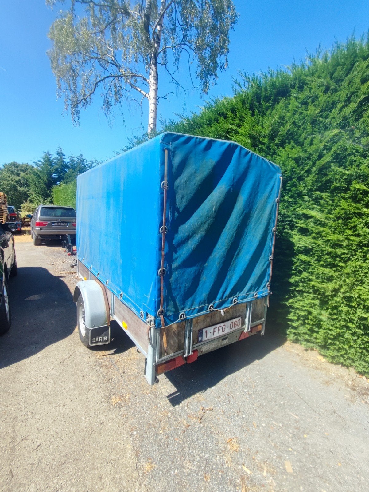 Saris bache aanhanger, Caravans en Kamperen, Ophalen