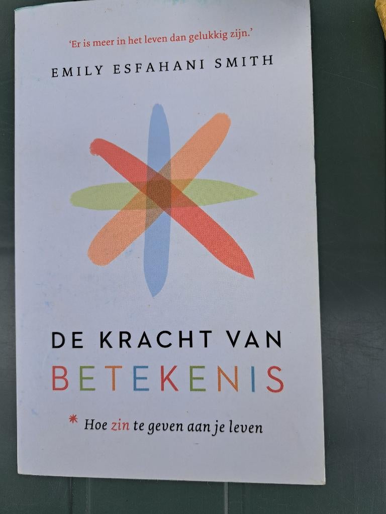 Boek De kracht van betekenis, Ophalen of Verzenden